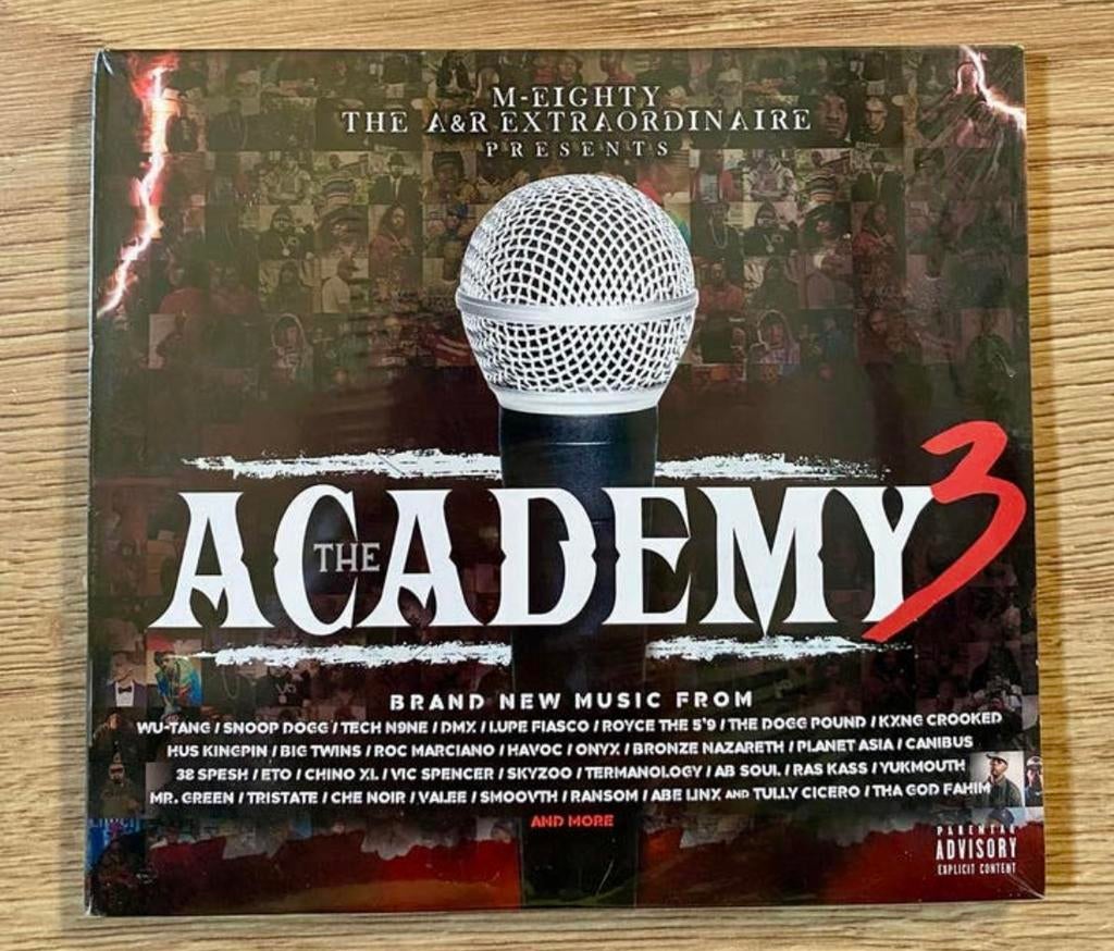 dubbel cd: M-Eighty - The Academy 3 (2021) *SEALED*, Ophalen of Verzenden, 2000 tot heden, Nieuw in verpakking