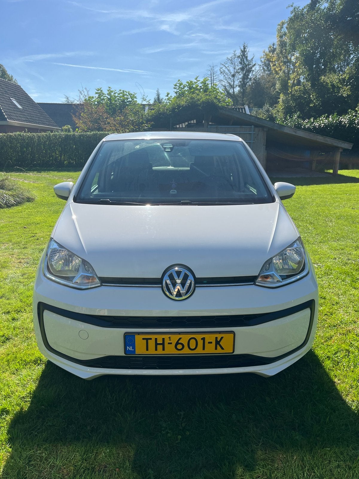 Volkswagen up! 1.0 44KW 5-DRS 2018 Wit, Auto's, Voorwielaandrijving, Bluetooth, Stof, 4 stoelen