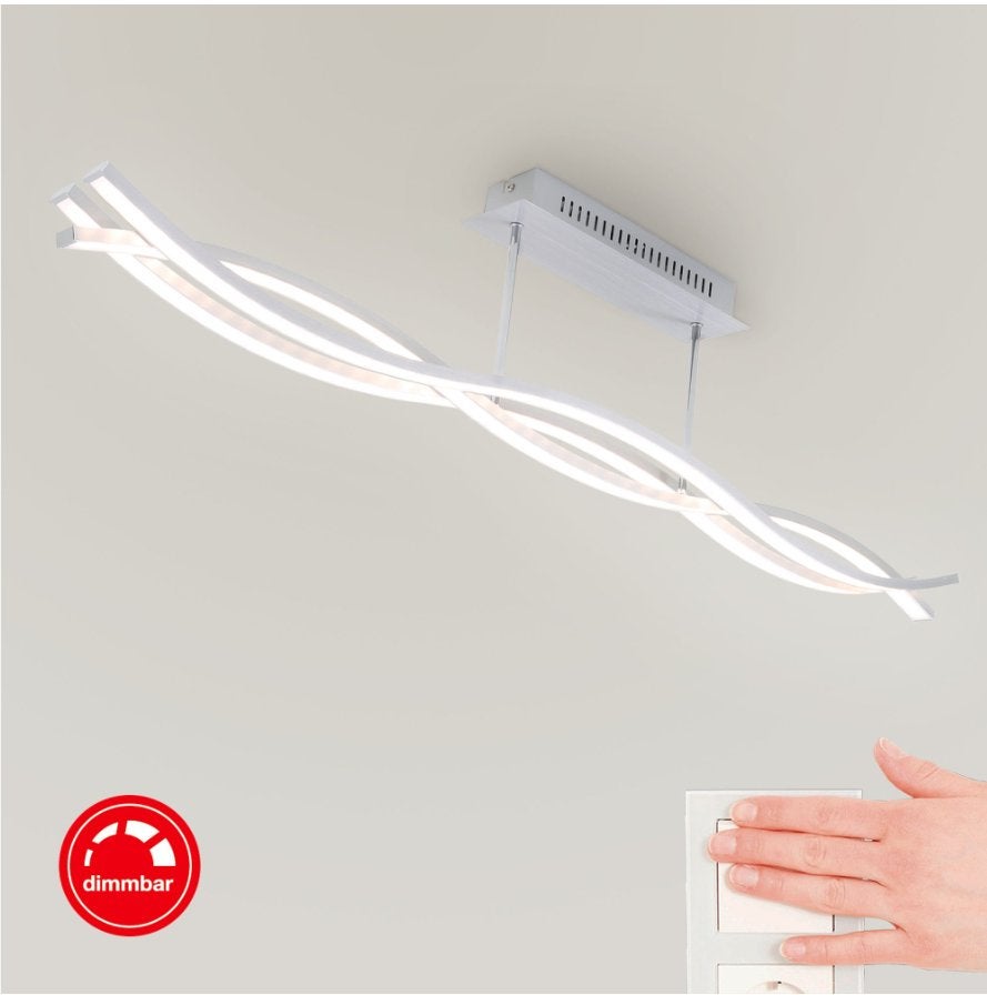 Briloner 4443-039 plafondlamp led 18W, dimbaar NIEUW, Huis en Inrichting, Ophalen of Verzenden, Nieuw, Metaal