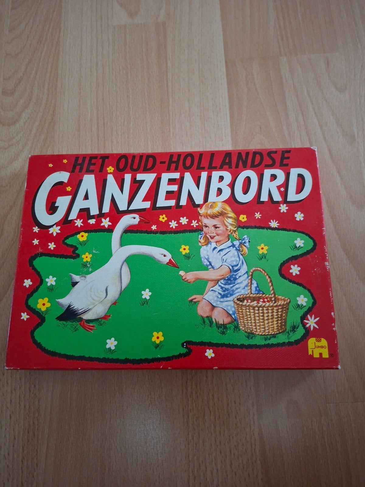 Vintage Het Oud-Hollandse Ganzenbord - Jumbo, Ophalen, Gebruikt, Jumbo