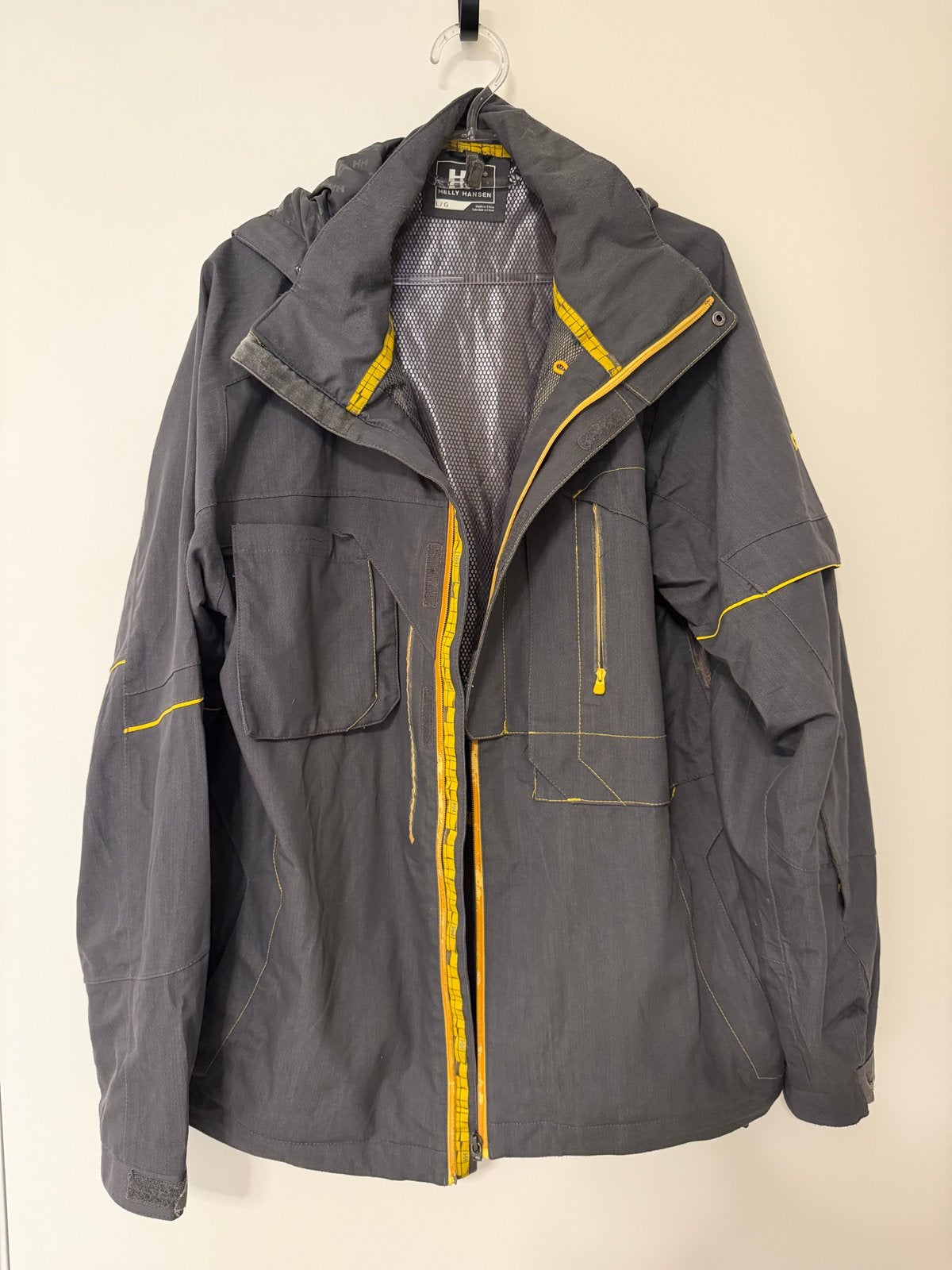Helly Hansen Helly Tech O2 waterdichte jas - Maat L, Ophalen of Verzenden, Gedragen, Maat 52/54 (L), Jack