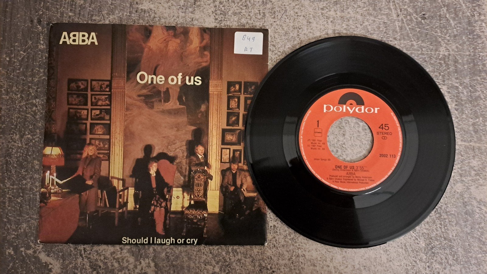 Abba - One of us, Gebruikt, 7 inch, Pop, Fotohoes