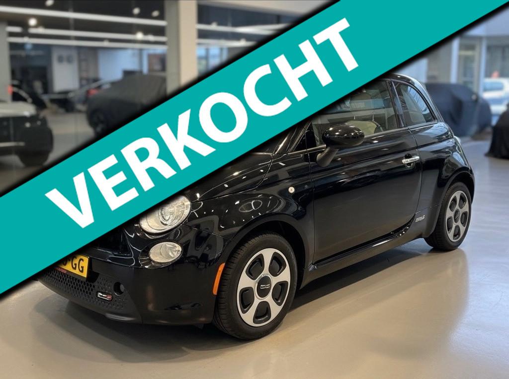 Fiat 500 E 24kwh-schuifdak-nette auto-goed onderhouden-1 jaa, Auto's, Fiat, Bedrijf, Te koop, 500E, ABS, Airbags, Airconditioning