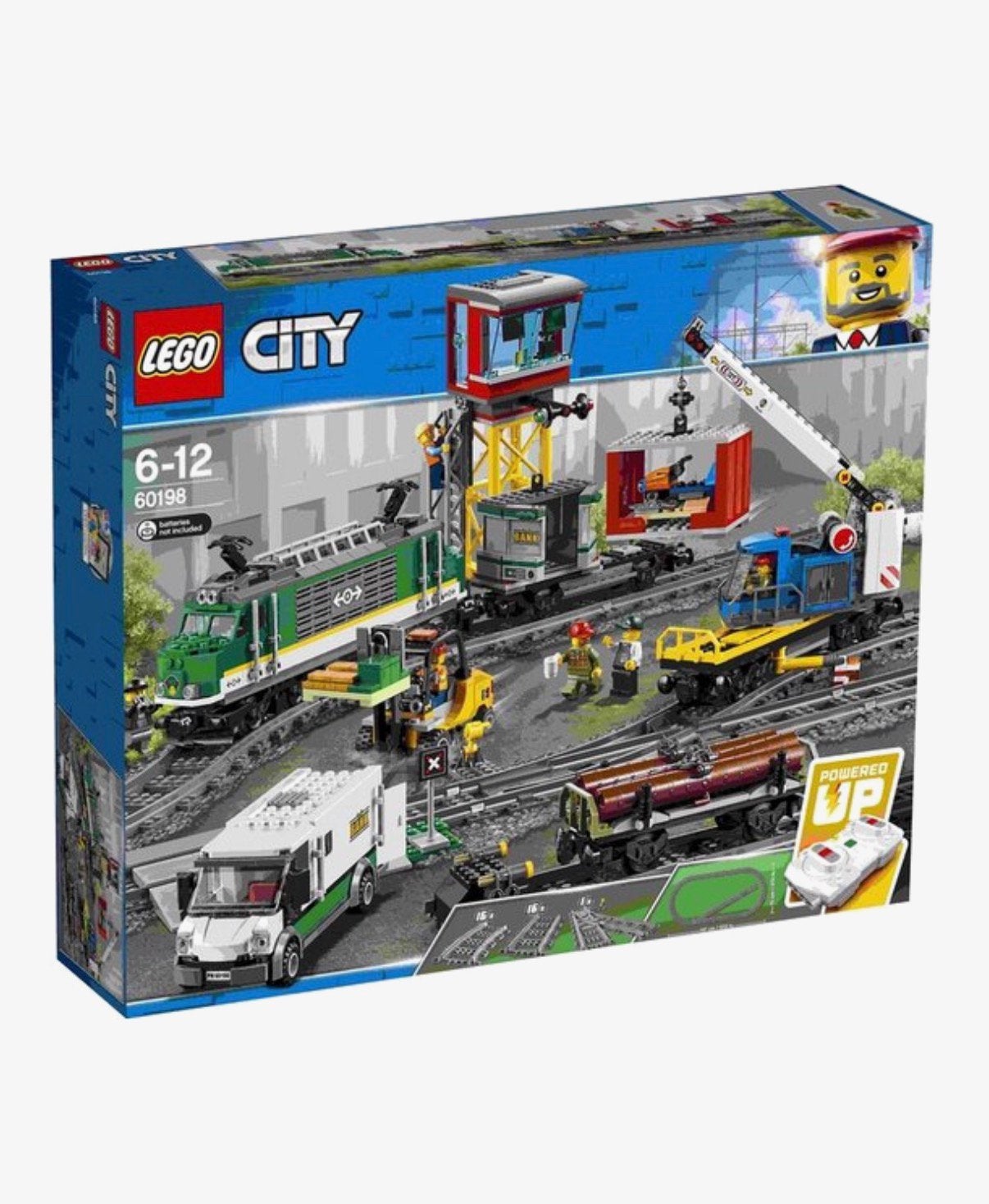 LEGO 60198 Goederentrein City Vrachttrein, City, Nieuw, Ophalen of Verzenden, Complete set