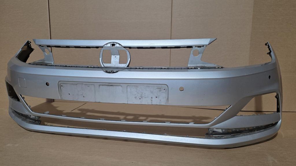 Voorbumper VW Polo 2G AW 4xPDC Origineel Bumper bj.2017-2022, Gebruikt, -, Ophalen of Verzenden, Bumper