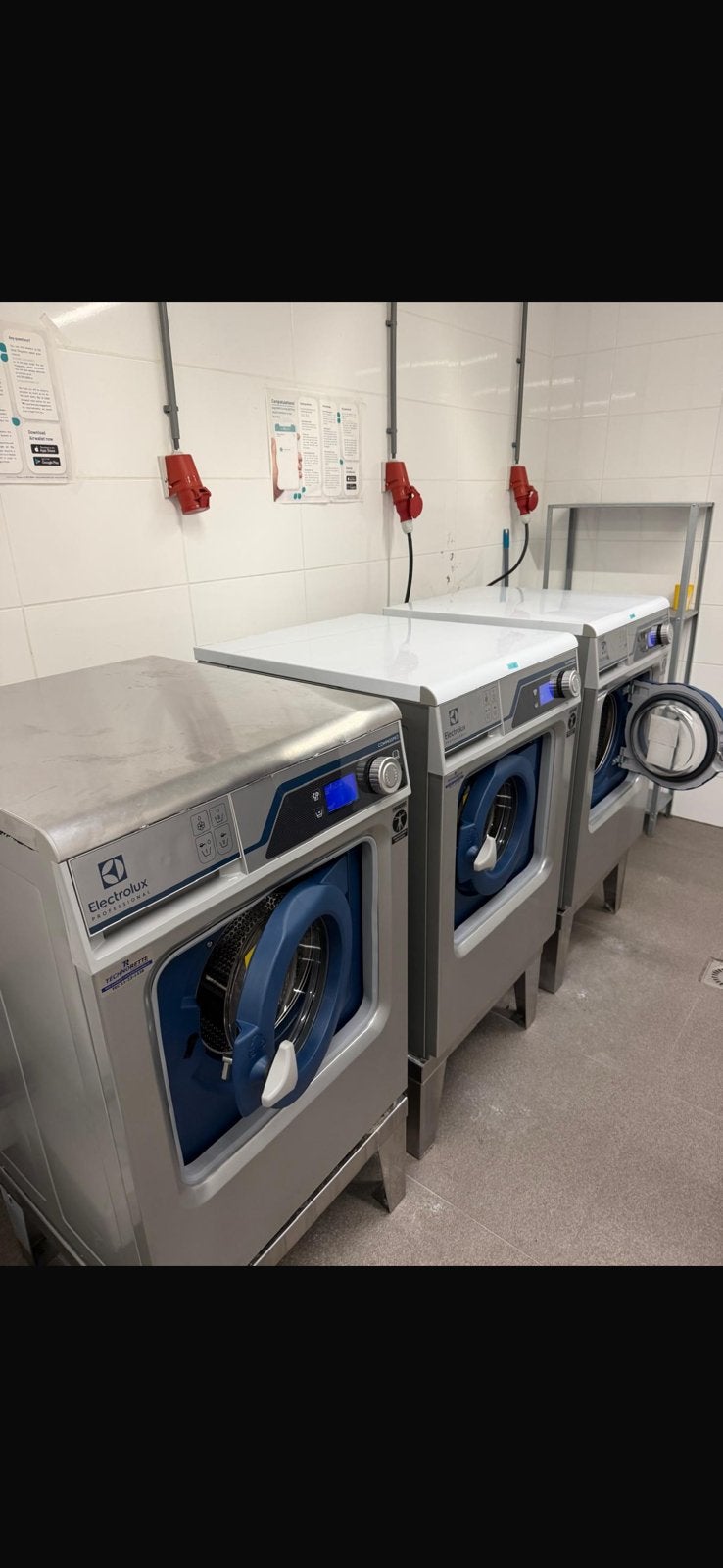 Electrolux Professional wasmachines 3 stuks, Witgoed en Apparatuur, Wasmachines, Ophalen, Zo goed als nieuw