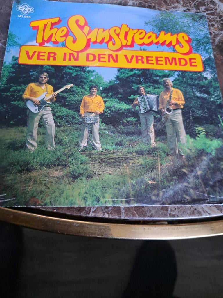 The Sunstreams - Ver In Den Vreemde (Vinyl Single), Ophalen of Verzenden, Gebruikt, 7 inch