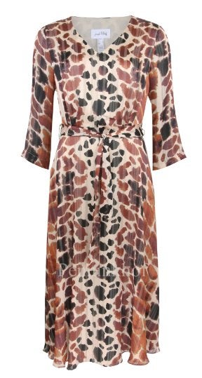 Joseph Ribkoff elegante chique gekleurde maxi jurk mt 44