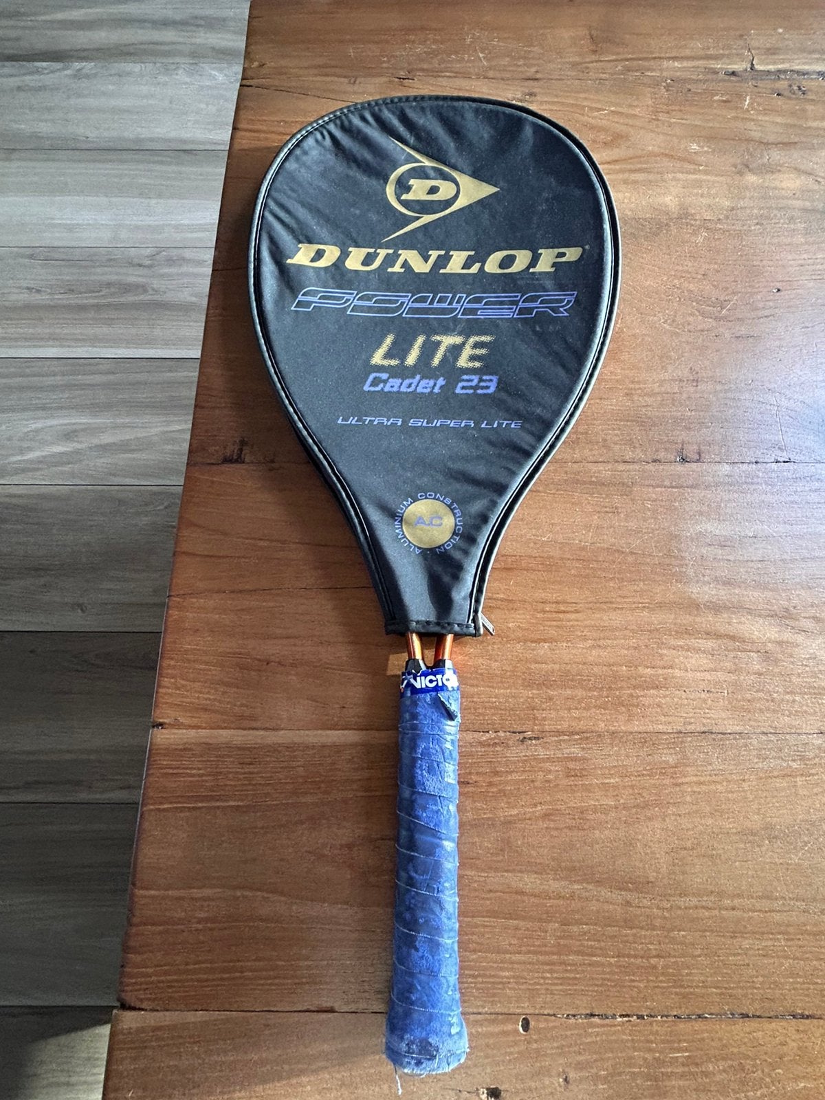 Racket Dunlop, L4, Ophalen of Verzenden, Zo goed als nieuw, Racket