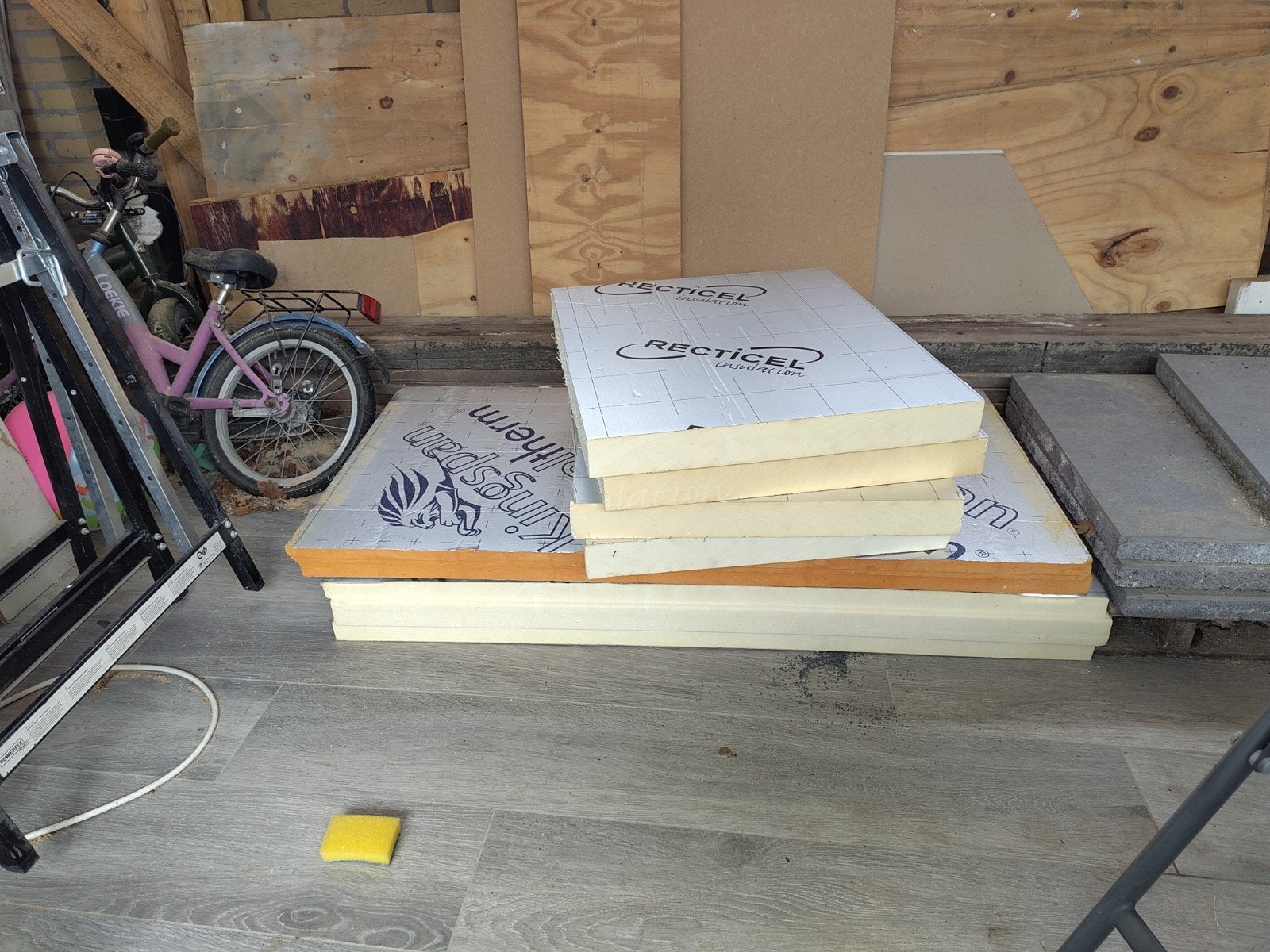 Verschillende isolatieplaten PIR en, Ophalen of Verzenden, Nieuw, Hardschuim (Pir), Minder dan 5 m²