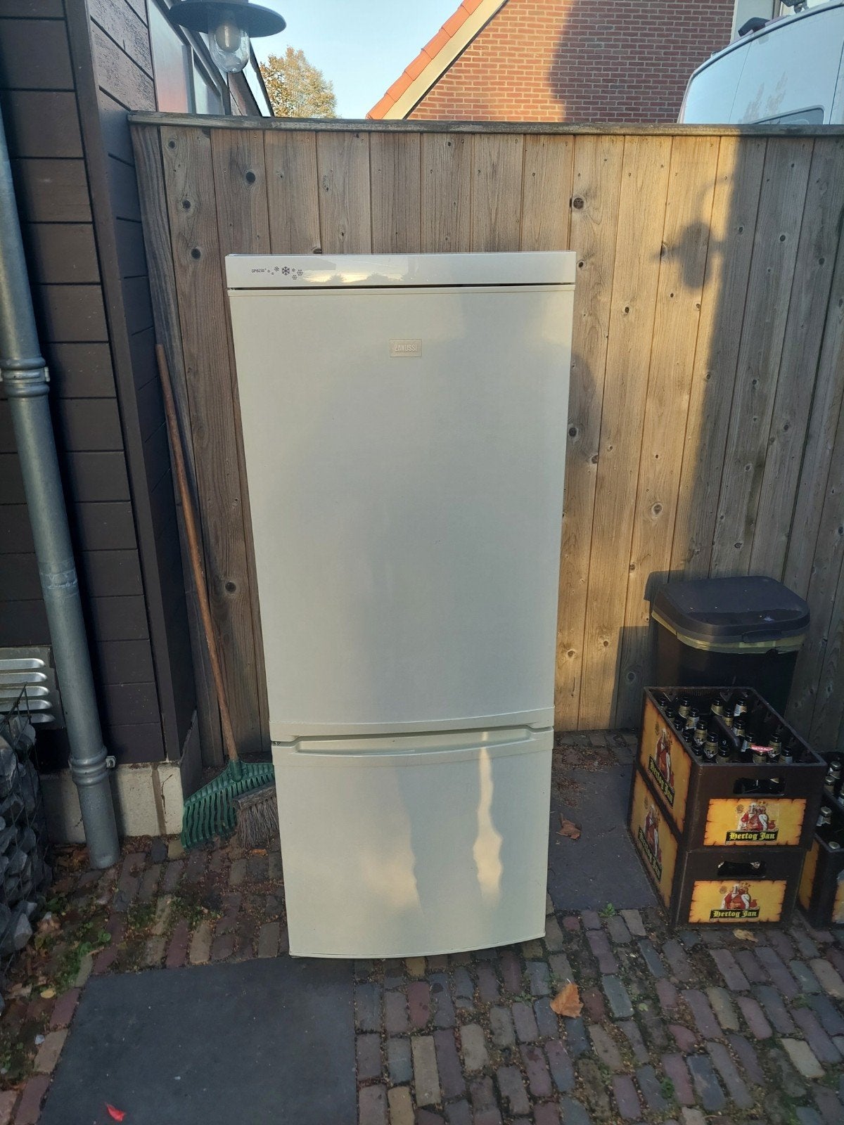 Zanussi Spazio+ Koel-vriescombinatie - Goede staat, Ophalen, Gebruikt, 200 liter of meer, 60 cm of meer