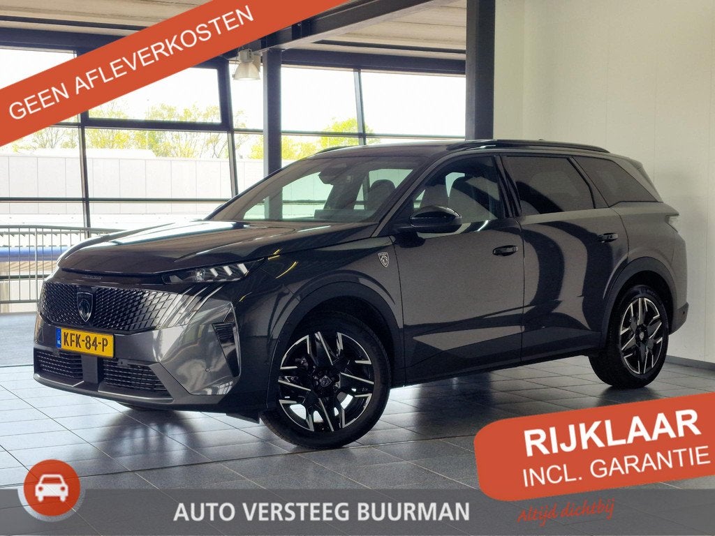 Peugeot 5008 1.2 Hybrid 145 GT 7p Automaat, Elektr. Achterkl, Auto's, Peugeot, Bedrijf, Te koop, ABS, Achteruitrijcamera, Adaptieve lichten