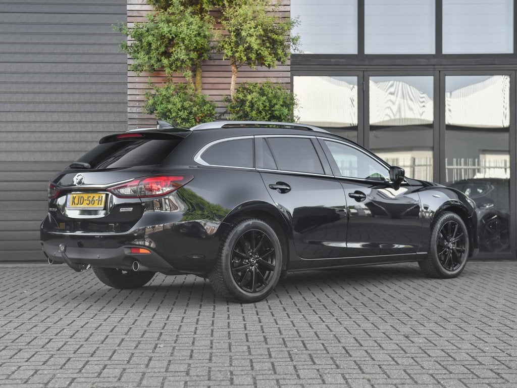 Mazda 6 Sportbreak 2.0 SkyActiv-G 165 TS+, 1998 cc, 4 cilinders, 6 sportbreak, Zwart