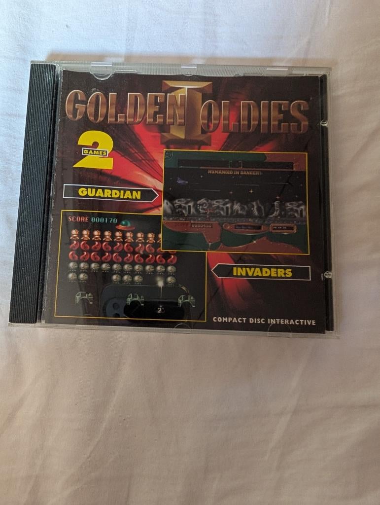 CDI game :guardian en invaders  bieden vanaf 12,50, Zo goed als nieuw, PC, Overige typen, Overige merken