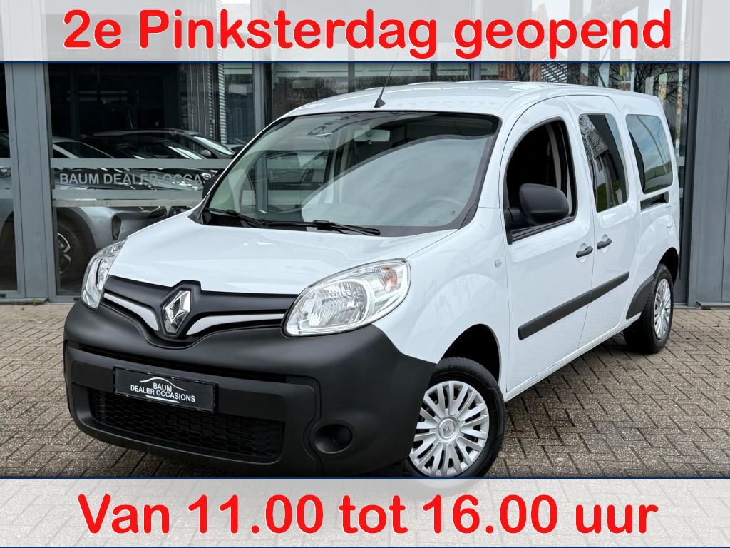 Renault KANGOO 1.5 DCI KANGOO MAXI EXPRESS 95PK PDC L+R SCHU, Renault, Wit, Bedrijf, 2 stoelen