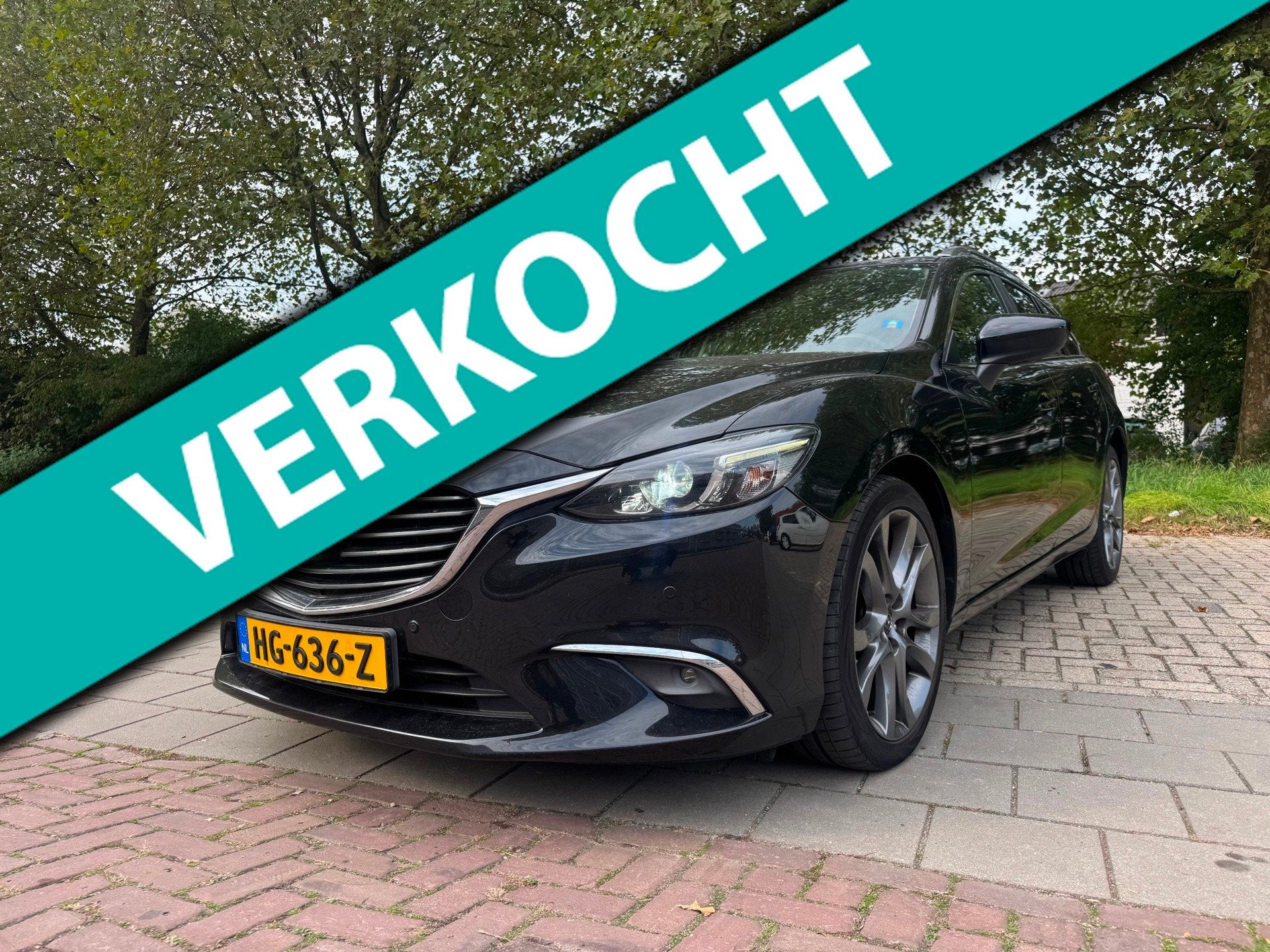 Mazda 6 Sportbreak 2.2D SkyActiv-D 150 Skylease GT, Auto's, 730 kg, Gebruikt, Euro 6, 4 cilinders