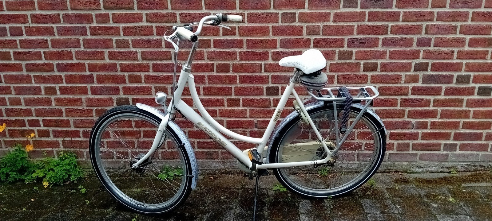 Batavus Diva Damesfiets - 3 versn.  nieuw zadel, hoog frame, Ophalen, Gebruikt, Batavus, Versnellingen