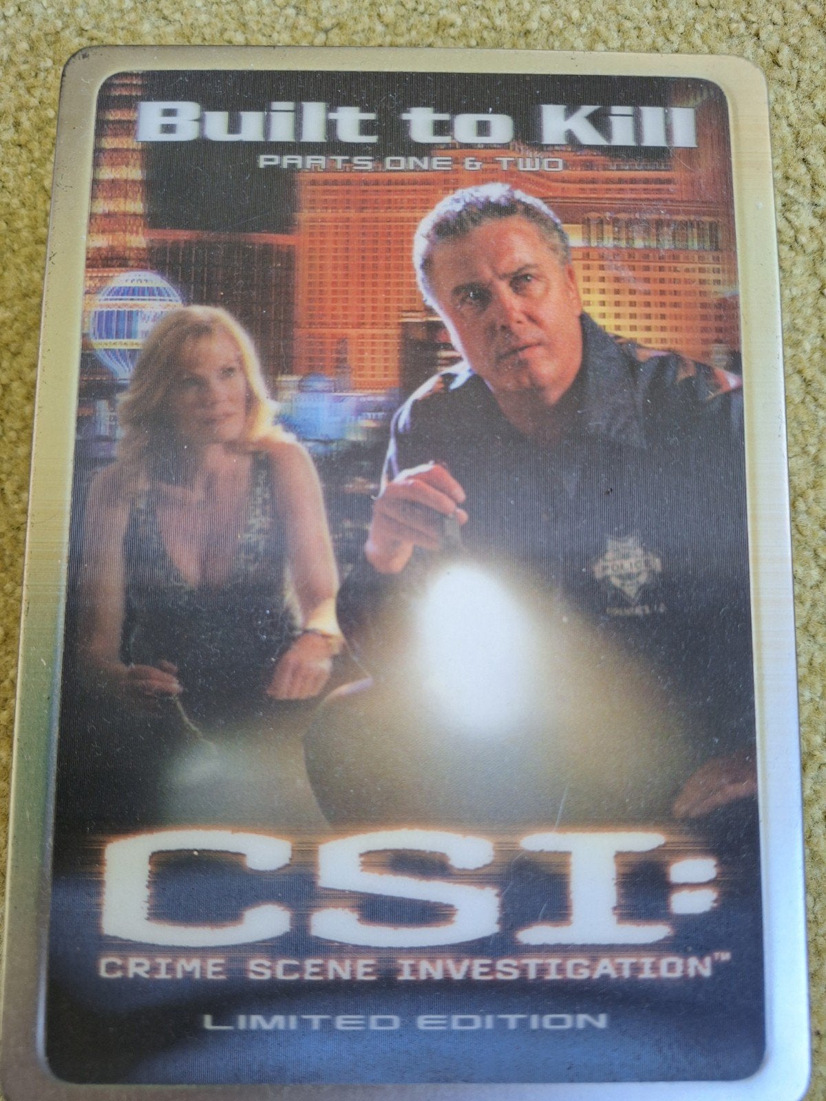 CSI Built to Kill part one & two limited edition, Engels, Nederlands, Ophalen of Verzenden, Zo goed als nieuw