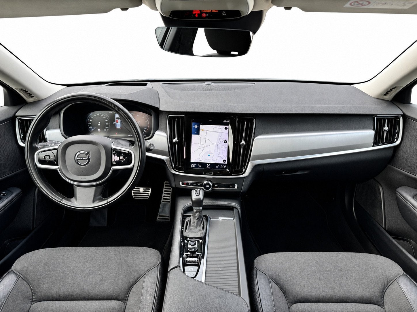 Volvo V90 2.0 T4 Inscription | Trekhaak | Head Up | Dodehoek, Auto's, Dealer onderhouden, Leder en Stof, 14 km/l, 93 €/maand