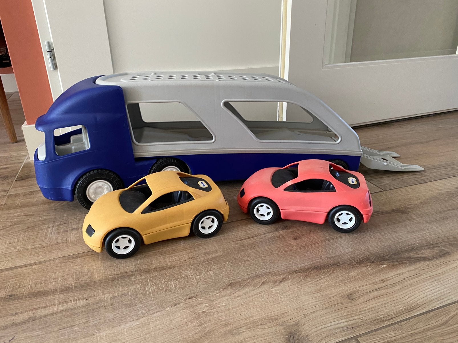 Little Tikes - Grote Auto Transporter, Kinderen en Baby's, Speelgoed | Speelgoedvoertuigen, Ophalen of Verzenden, Gebruikt