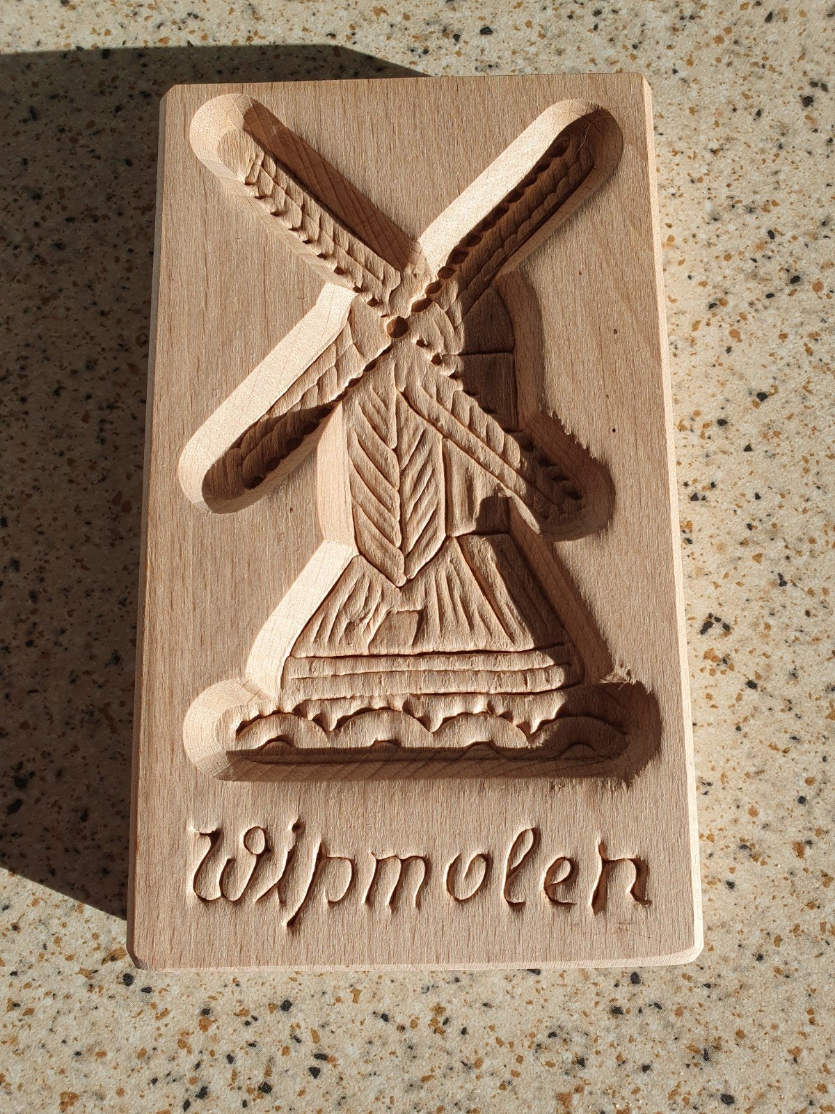 Nieuw houten koekjesvorm 'Wipmolen'!, Overige typen, Ophalen of Verzenden, Nieuw, Hout