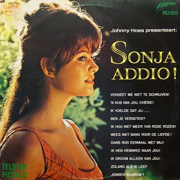 Johnny Hoes Presenteert:  Sonja Addio!  lp, LP, Gebruikt, Complilatie, Ophalen of Verzenden