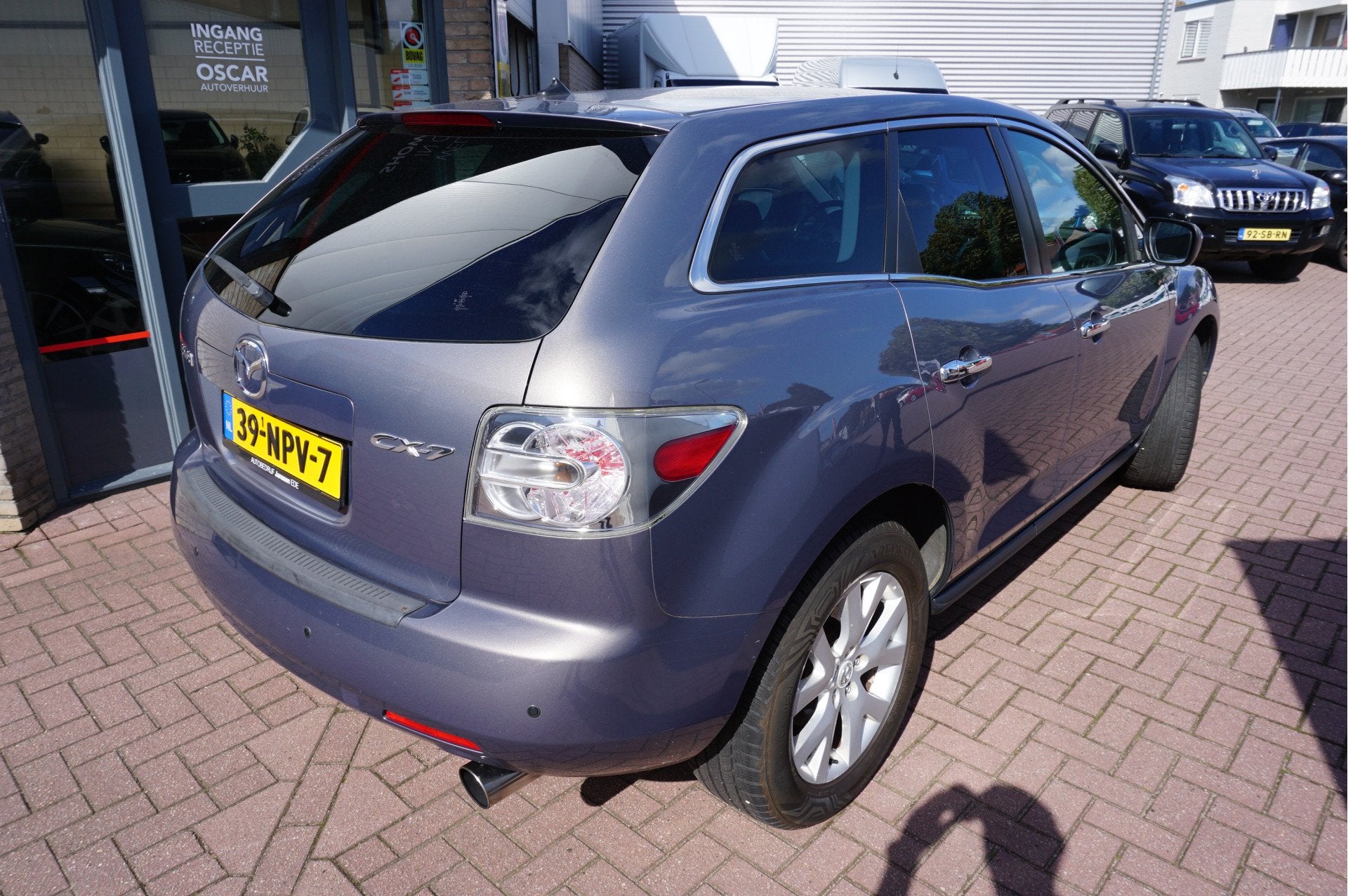 Mazda CX-7 2.3I Turbo Touring Automaat (bj 2008), Auto's, Automaat, Gebruikt, Zwart, 2261 cc
