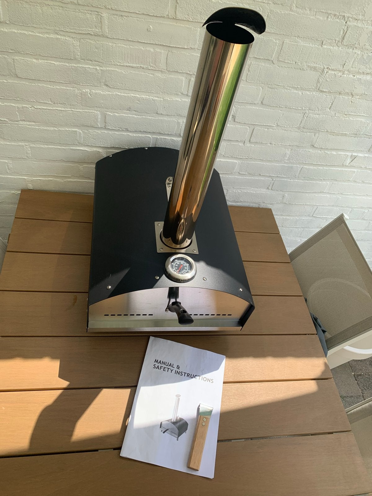Pizzaoven, Pizza, Oven, Eten, Tuin, BBQ, Tuin en Terras, Pizzaovens, Ophalen, Zo goed als nieuw