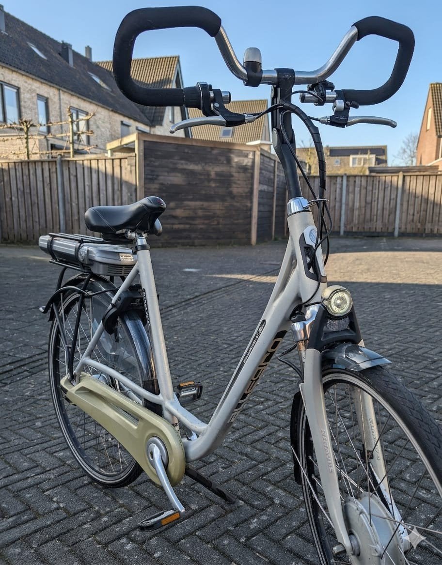 Elektrische fiets Batavus Allegro, Ophalen, Batavus, Zo goed als nieuw, 55 tot 59 cm