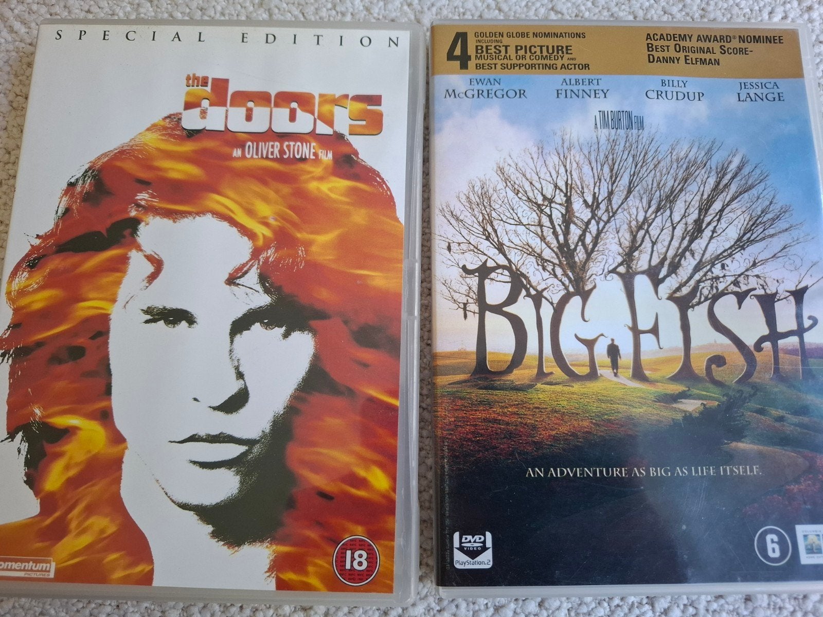 The doors en big fish  1,00 euro per stuk, Alle leeftijden, Ophalen of Verzenden, Zo goed als nieuw
