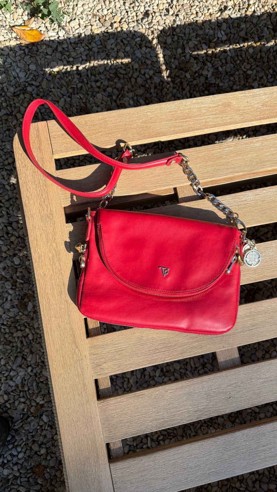 Tov essentials tas, Ophalen of Verzenden, Zo goed als nieuw, Rood, Schoudertasje