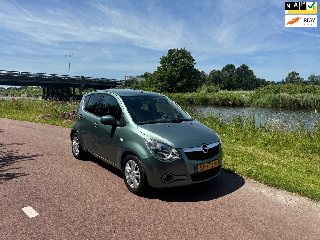 Opel Agila 1.2 Edition |NAP|Autom.|LAGE KM|, Stof, 4 cilinders, Origineel Nederlands, Bedrijf