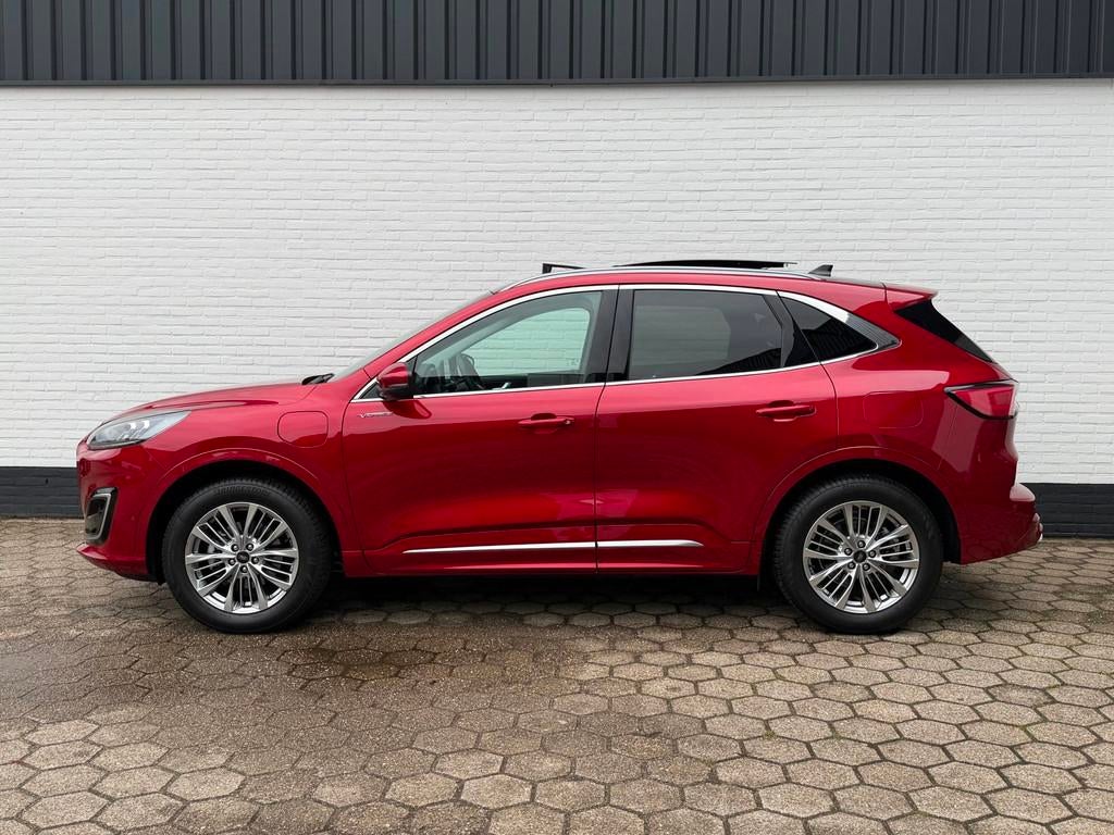 Ford KUGA 2.5 PHEV Vignale l PANO l ACC l LEDER l B&O l HUD!, Auto's, 14 kWh, Gebruikt, 4 cilinders, Verwarming stoelen achter