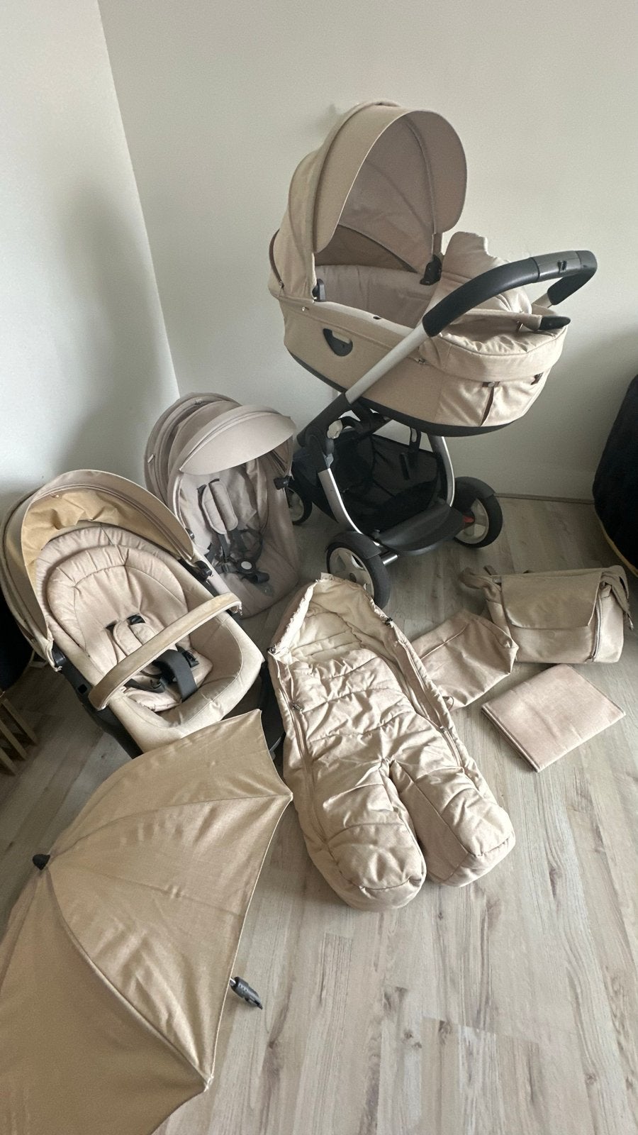 Stokke Crusi kinderwagen voor 2 kinderen duowagen accessoire, Ophalen of Verzenden, Kinderwagen, Overige merken, Duowagen