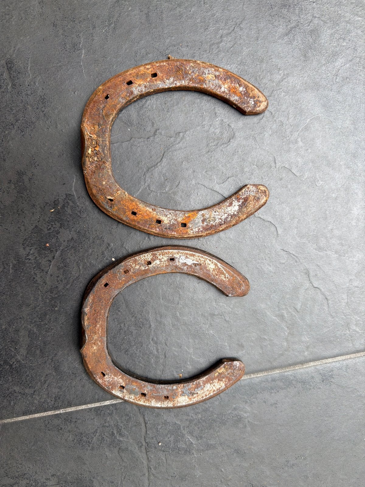 Hoefijzers 2 stuks, Ophalen of Verzenden, Gebruikt