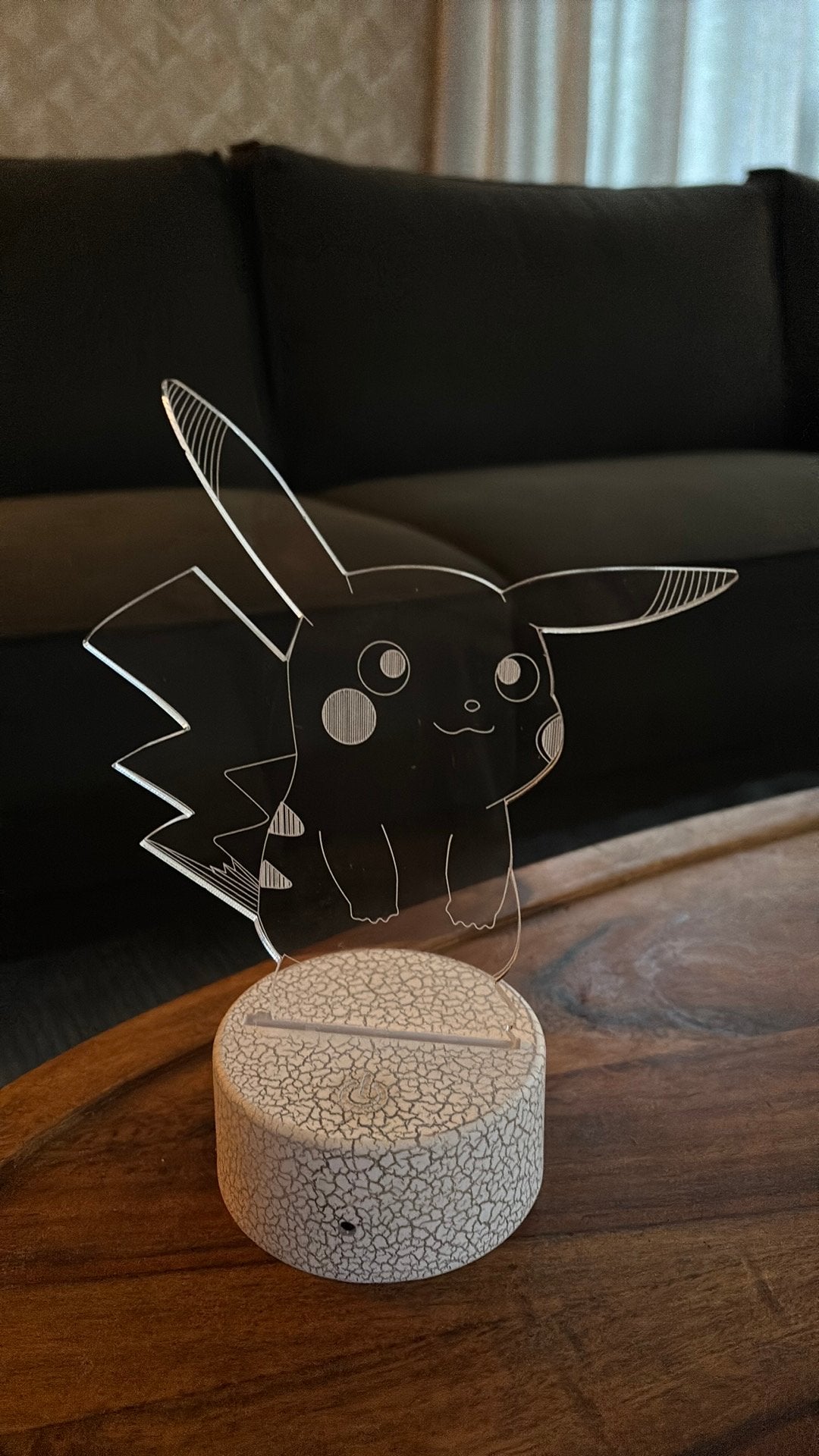 Pokemon Pikachu lamp, Ophalen, Zo goed als nieuw