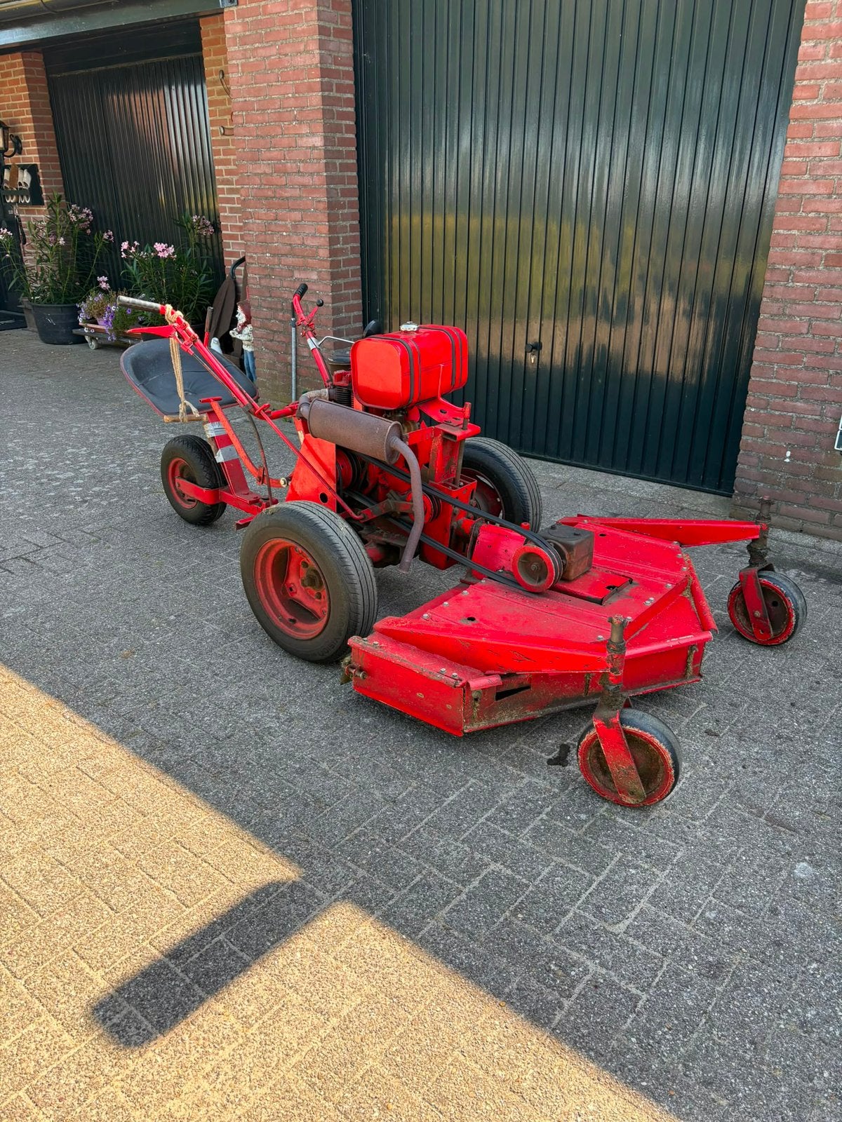Torro grasmaaier, Ophalen, Gebruikt
