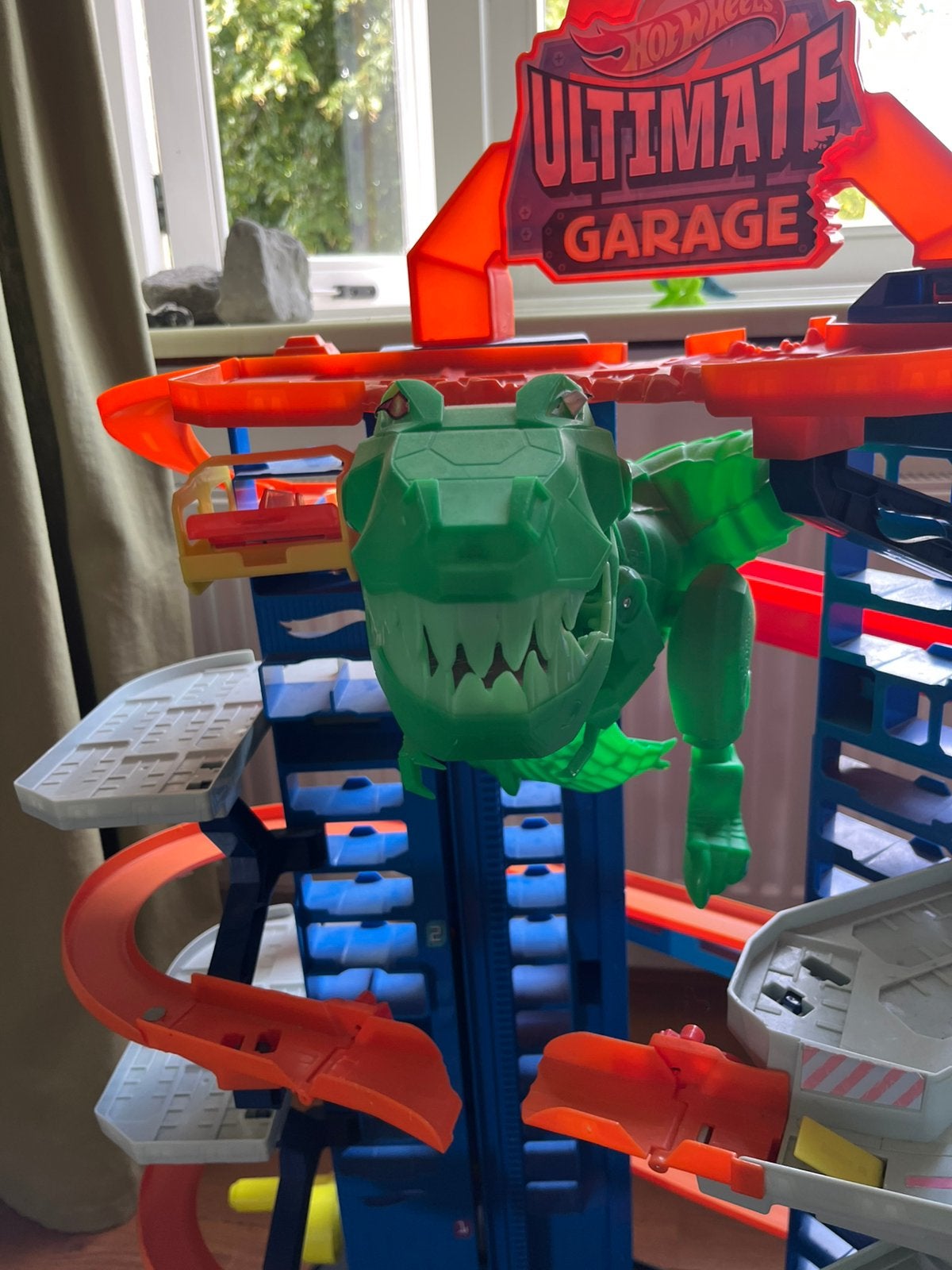 Hotwheels ultimate garage, Kinderen en Baby's, Speelgoed | Racebanen, Ophalen, Gebruikt, Handmatig, Hot Wheels