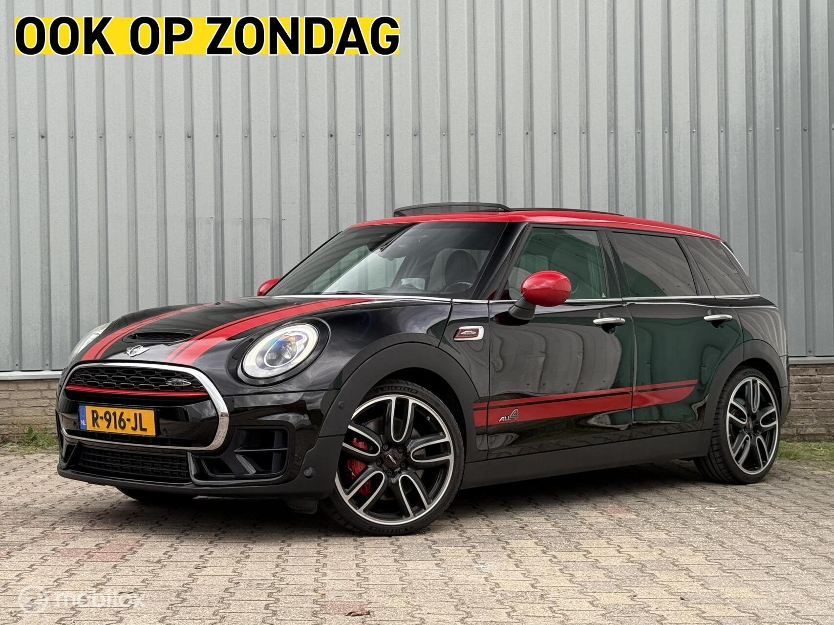 Mini Clubman 2.0 JCW | ALL4 | 232PK | Automaat | H/K | HUD, Automaat, 1998 cc, 4 cilinders, 1465 kg