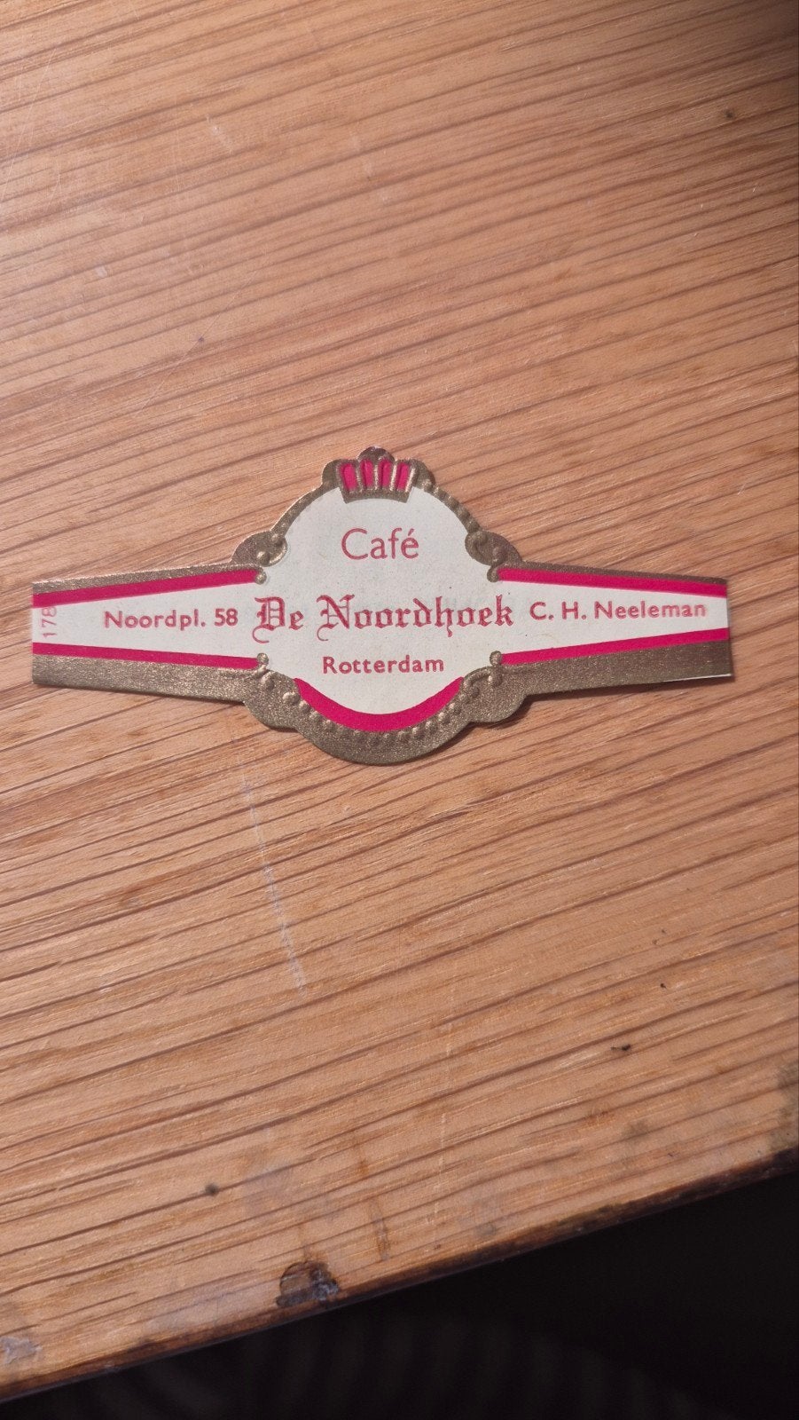 Sigarenbanden Rotterdam, Verzamelen, Ophalen, Zo goed als nieuw, Sigarenbandjes