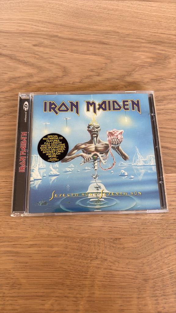 Iron Maiden - seventh son of a seventh son cd, Ophalen of Verzenden, Zo goed als nieuw
