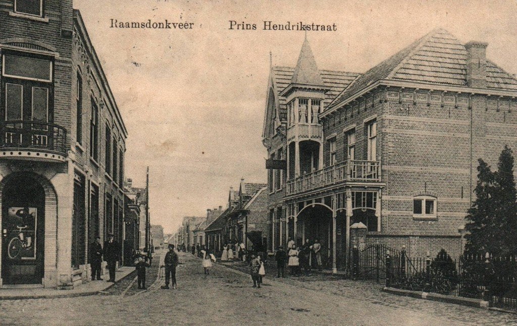 Ansichtkaart Raamsdonksveer, Verzamelen, Ansichtkaarten | Nederland, Ophalen of Verzenden, Noord-Brabant
