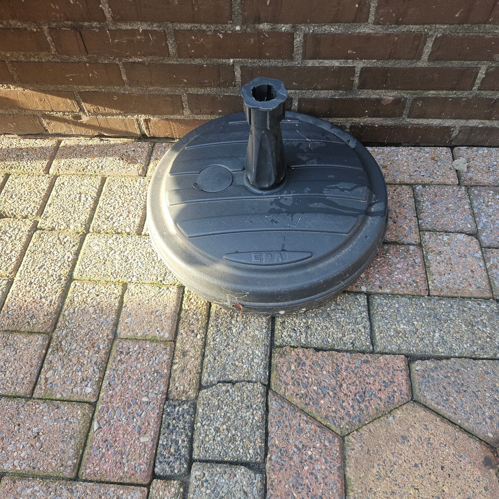 nieuwe parasolvoet ( water vulbaar), Ophalen, Zo goed als nieuw, Parasolvoet