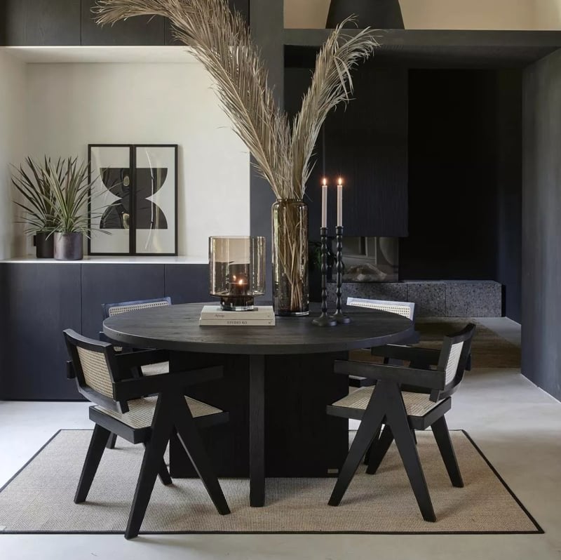 Rivièra maison ronde eettafel, Huis en Inrichting, Ophalen, Zo goed als nieuw, Rond, 100 tot 150 cm