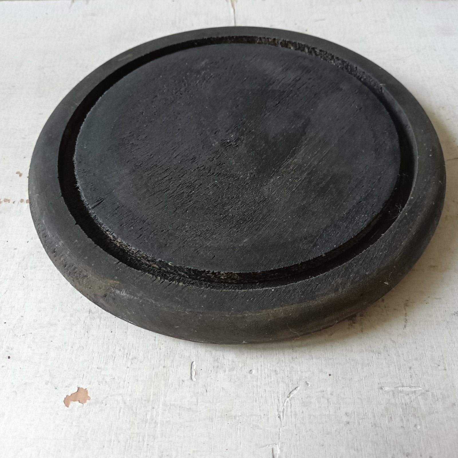 Houten onderbord voor stolp, Antiek en Kunst, Ophalen of Verzenden
