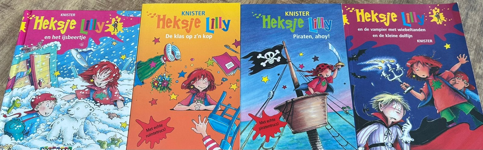 4 Heksje Lilly boeken - Magische avonturen voor jonge lezers, Boeken, Ophalen of Verzenden, Zo goed als nieuw