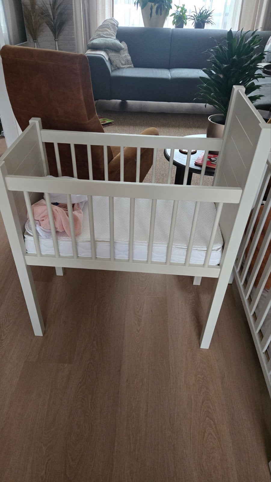 Wieg met matras, Aerosleep en 2 hoeslakens, Ophalen of Verzenden, Zo goed als nieuw, Wieg