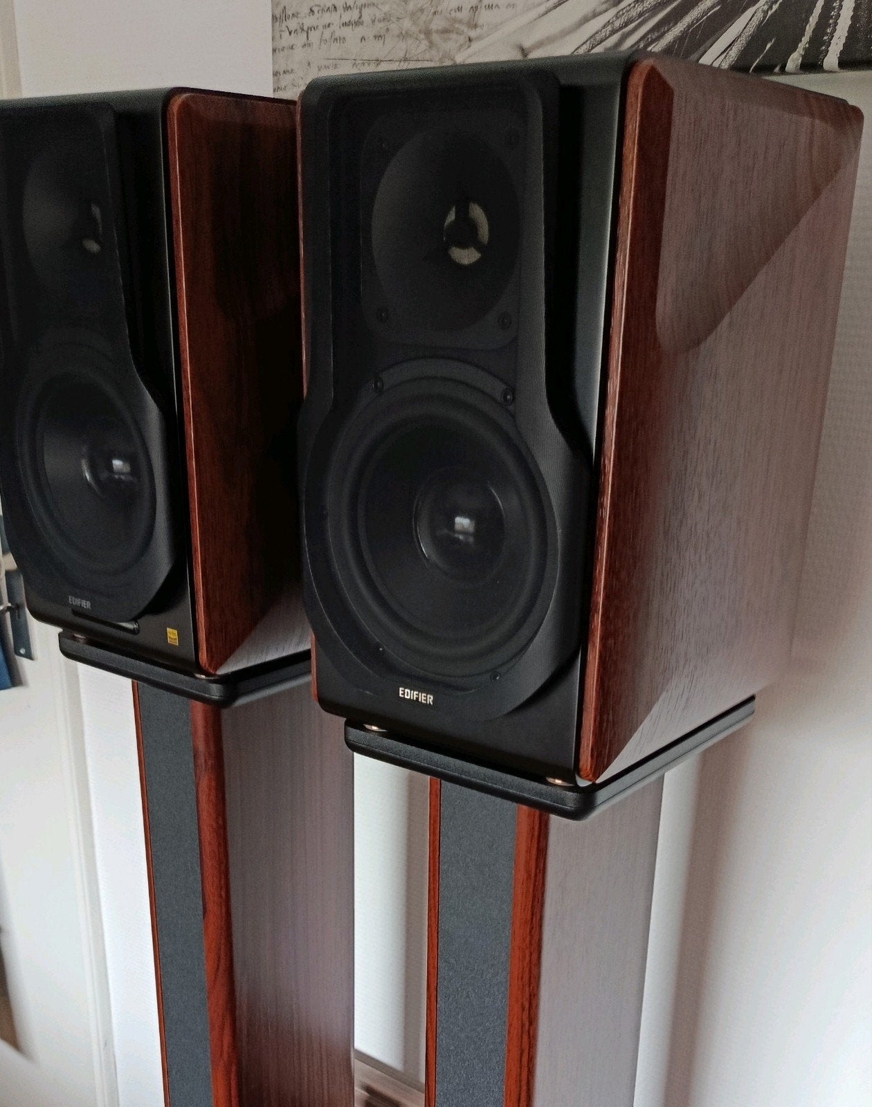 Edifier S3000 PRO speakers met originele stands, Audio, Tv en Foto, Luidsprekers, Stereo speakers, Bluetooth, Zo goed als nieuw