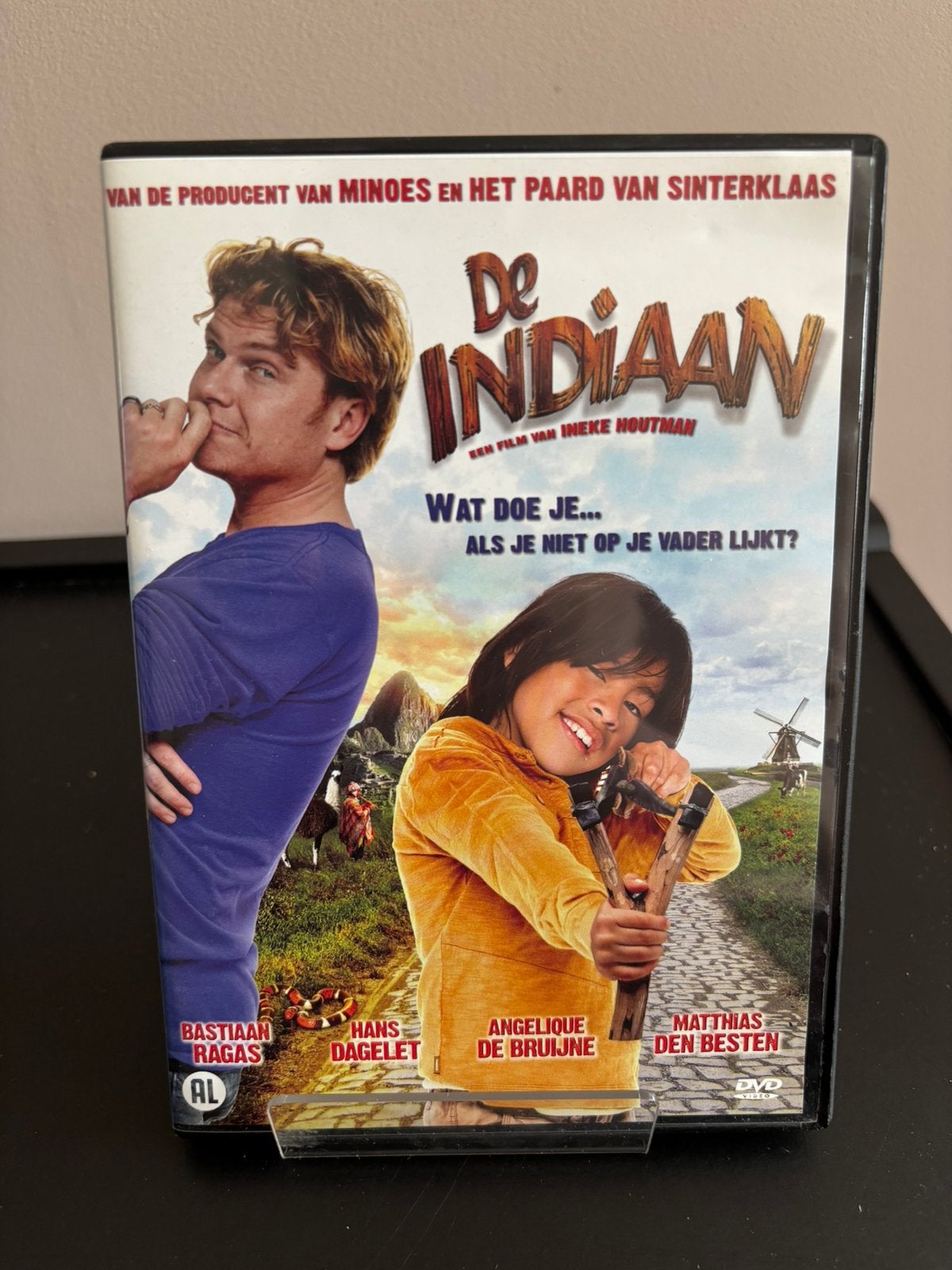 De Indiaan, Cd's en Dvd's, Dvd's | Kinderen en Jeugd, Zo goed als nieuw, Alle leeftijden, Ophalen of Verzenden