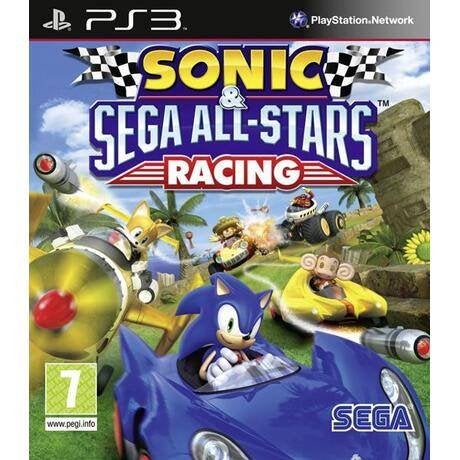 Sonic & SEGA All-Stars Racing PS3 €13,99 | GameshopX nl, Racen en Vliegen, Ophalen of Verzenden, Zo goed als nieuw, 3 spelers of meer